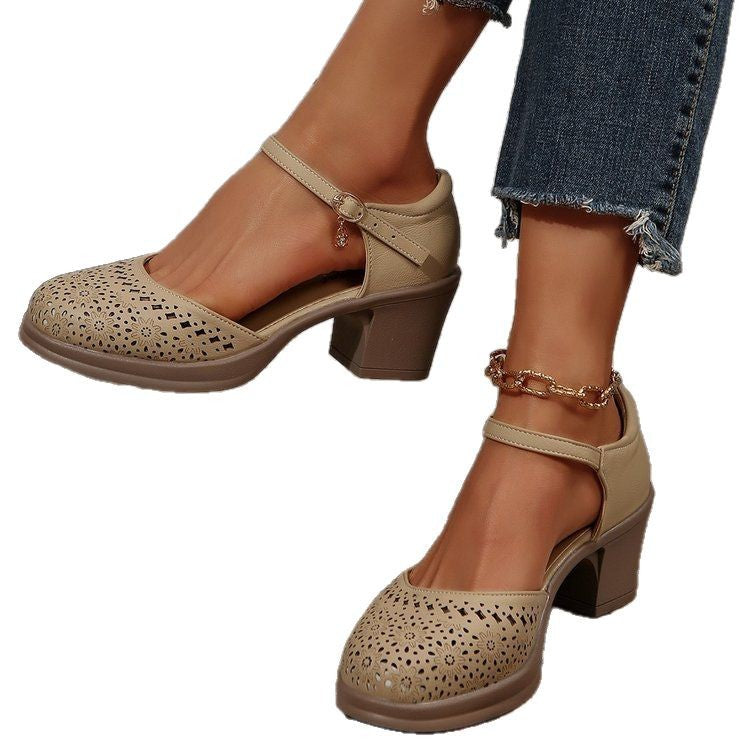 Dezsino.com Women's Retro Mesh Sandals
