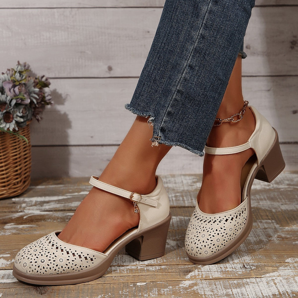Dezsino.com Women's Retro Mesh Sandals