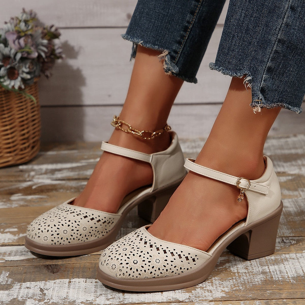 Dezsino.com Women's Retro Mesh Sandals