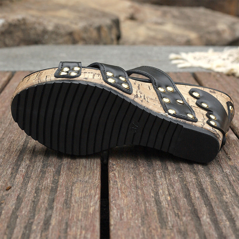 Dezsino.com Wedge Platform Comfort Sandals for Women
