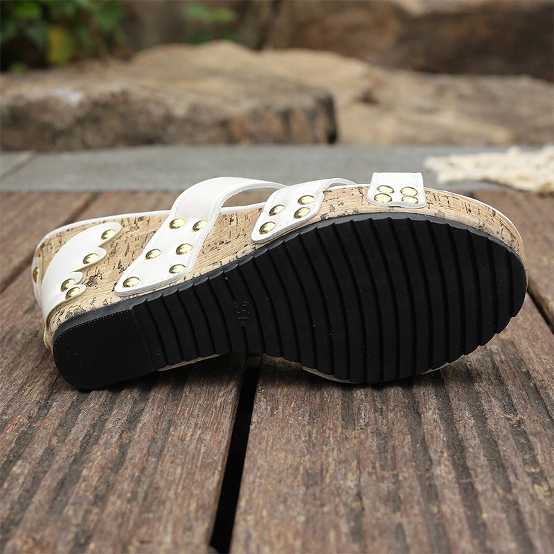 Dezsino.com Wedge Platform Comfort Sandals for Women